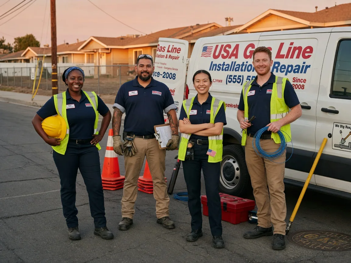 Gas Line Installation company in Lakota, IA